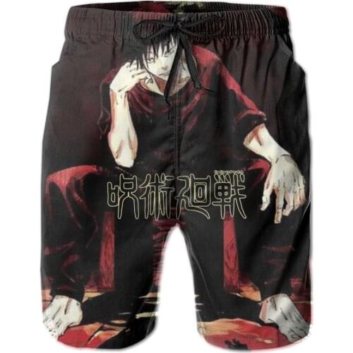 Summer Jujutsu Kaisen Board Shorts Men Quick Dry Swimming Trunks Swimwear hombre Vacation Surf Beach Short Pants Casual Male