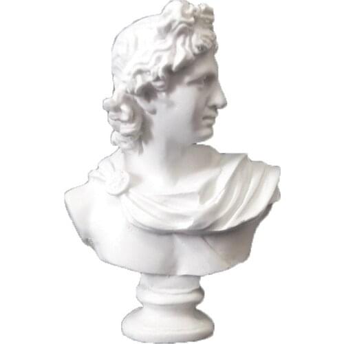 Mini Apollo Agrippa Giuliano de' Medici Venus Statue Resin Art&Craft Decorations For Home Line Drawing Teaching Aids R3226
