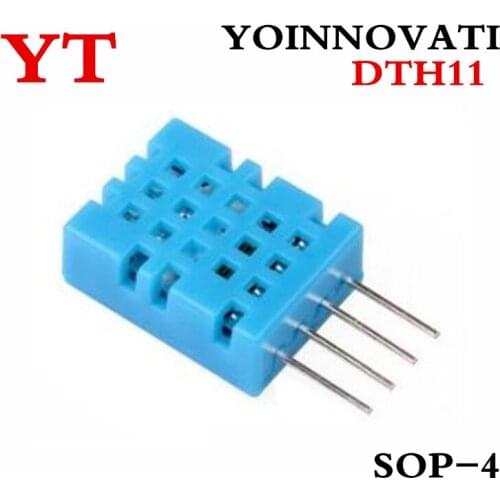 2 pcs/lot DTH11, temperature and humidity sensor DHT11 temperature and humidity module