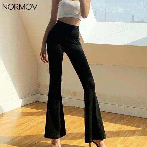 NORMOV Women's Flared Trousers