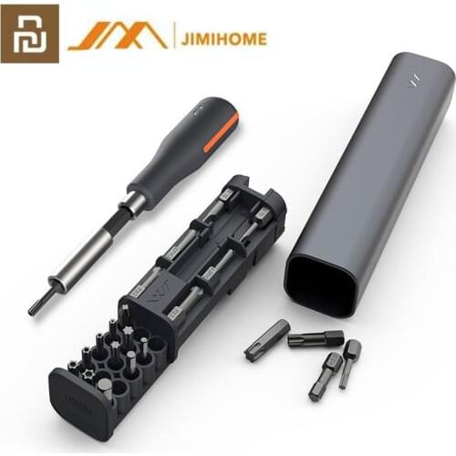 New Version Youpin JIMI GNT-23 Alloy Steel S2 Magnetic Screwdriver Set Replaceable Multifunction Household DIY Hexagon Repair