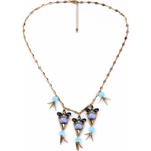 Bulk Price Spike Tassel Botique Necklace Making Supplies New Arrival Accessory