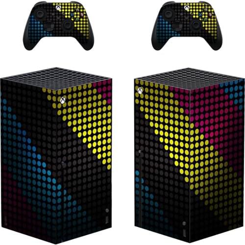 Origin Style Xbox Series X Skin Sticker for Console & 2 Controllers Decal Vinyl Protective Skins Style 1