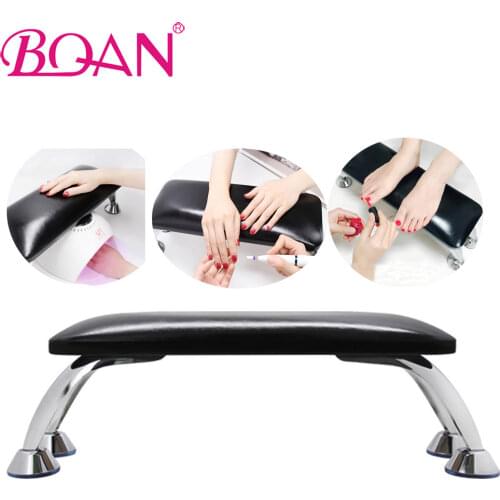 BQAN Genuine Leather Hand Rest Pillow Manicure Table Hand Cushion Nail Art Stand Pillow Holder Hand Wrist Rest Manicure Tools