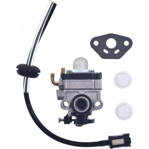 Heavy Duty Carburetor Carb & Primer Bulb Gasket & Fuel Tube Line Hose Kit For 4 Stroke Engine HONDA GX31 GX22 FG100 Trimmer