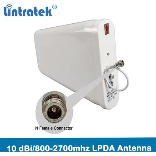 Lintratek 4G Antenna Outdoor 800-2700mhz External LPDA 2g 3g 4g Antenna For Mobile Phone Signal Repeater Booster amplifier @5