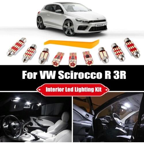2pcs F36cm Car LED Interior Light For Audi TT MK1 Error Free WhiteCeiling Bulbs Kit Fit Map Dome License Plate Lamp