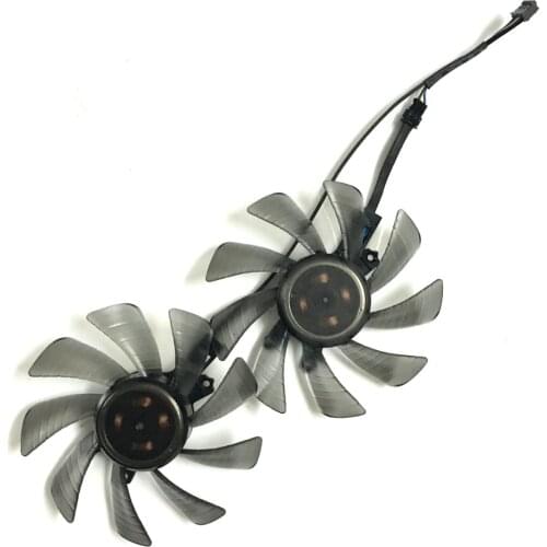 2pcs/Set 85mm 4Pin GA92O2H T129215SU Graphics Card Fan VGA Cooler For KFA2 GTX970 Black EX OC SNIPER Video Card As Replacement