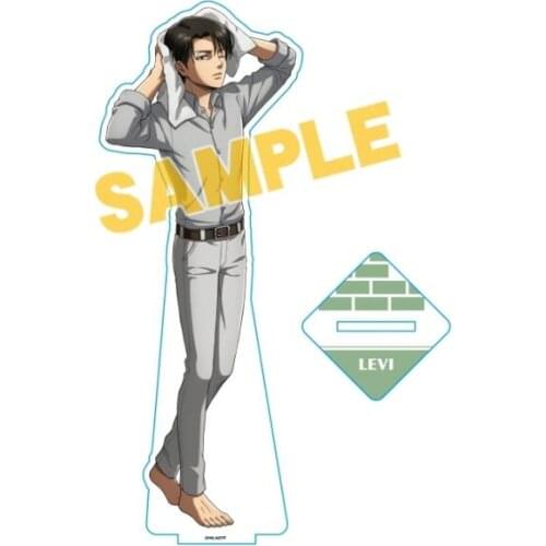 Anime Attack on Titan Eren Jaeger Erwin Smith Levi·Ackerman Cosplay Acrylic Stand Figure Display Model Plate Tabletop Decoration