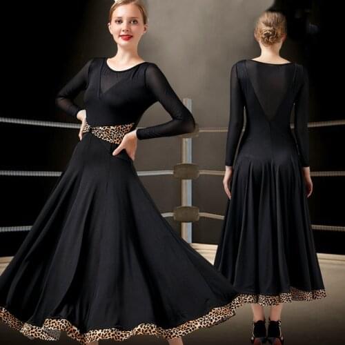 Ballroom Dance Dresses Women Fashion Standard Dance Waltz Tango Foxtrot Performance Practice Dress Clothing Customized DC3573