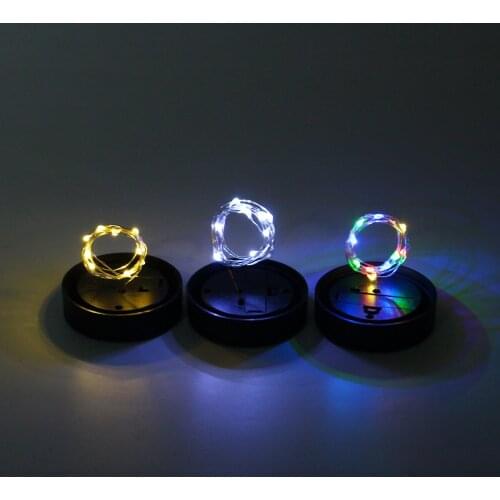 2M Solar Powered 20 LED String Light Christmas Wedding LED String Fairy Light for Glass Mason Jars Lid Outdoor Garden Decor