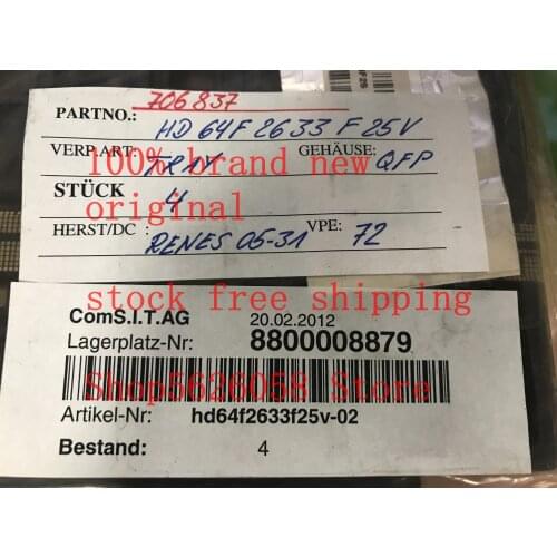 HD64F2633F25V 64F2633F25V QFP QFP128 100% new original freeshipping 1PCS/LOT STOCK