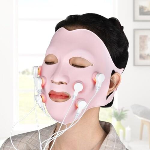 Skin Rejuvenation Photon Light Therapy Treatment Introducing Vibration Massage Mode Promote Face Mask Absorption Skin Care