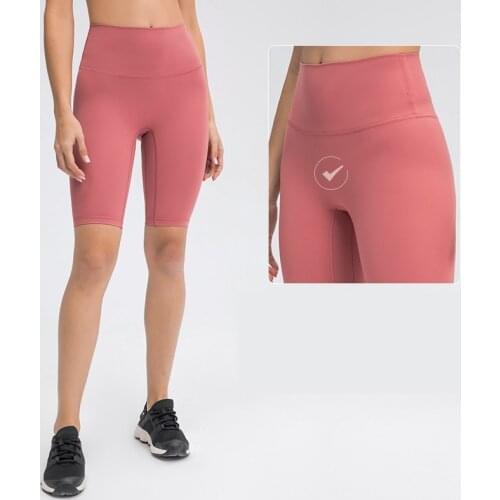 Sexy Short Workout Running Gym Leggings Biker Shorts Skims Sports Yoga High Wsist Tight Elastic Fitness For Women Ladies booty