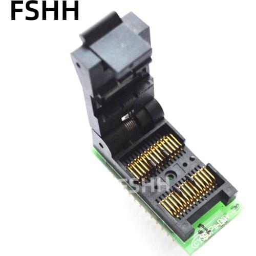 300mil SOP28 to DIP28 Programmer adapter 228-7396 test socket 1.27mm