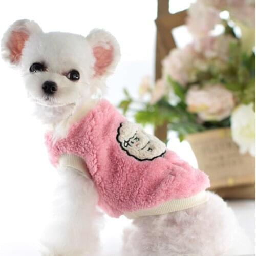 Cute Dog Vest Coat Winter Pet Garment Outfit Puppy Dog Clothes Yorkshire Shih Tzu Pomeranian maltese Poodle Schnauzer Clothing A