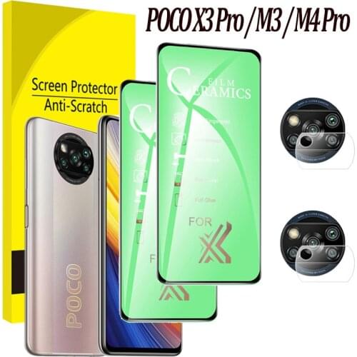 TRILANSER Screen Protectors For Xiaomi Poco X3