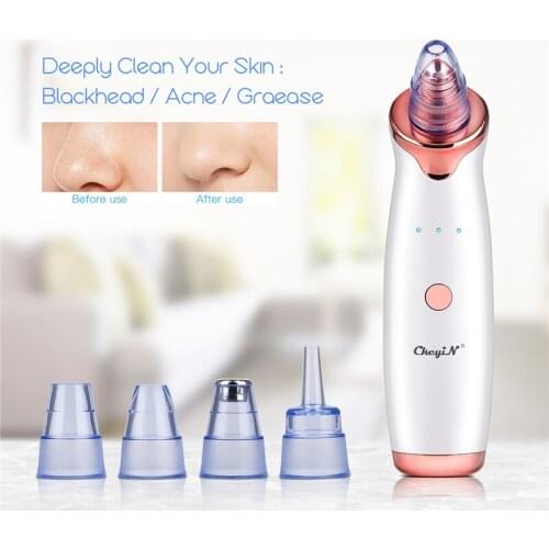 Blackhead Remover Skin Care Pore Vacuum Acne Pimple Removal Vacuum Suction Tool Facial Diamond Dermabrasion Machine Face Clean