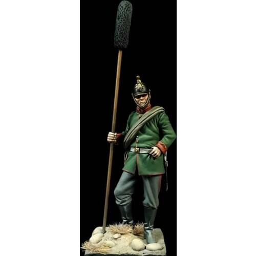 1:24 Roman Era German Gunner Resin Figure Model R201