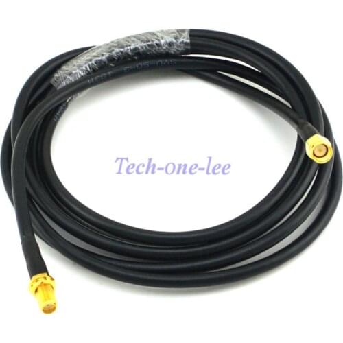 5 piece/lot 5M SMA Cable Male to SMA Female Antenna Extension Connector RG58