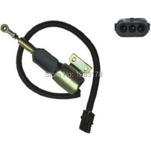 6BT 5.9 Fuel Shutdown Solenoid Valve 3935429,3935431,3939702,SA-4755-12,SA-4892-12 12V