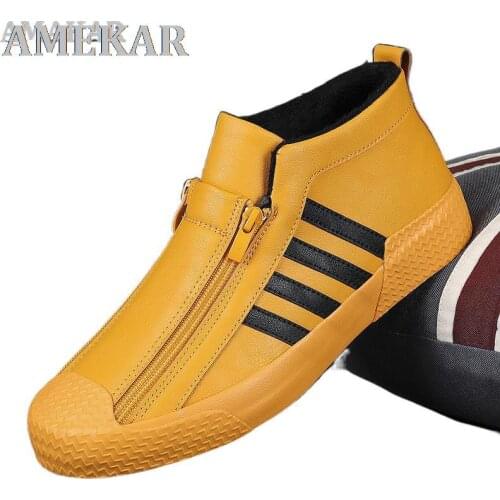 Мужские зимние кроссовки AMEKAR China At AliExpress