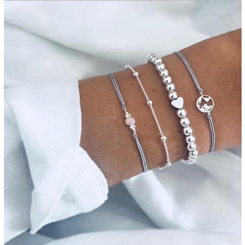 Bohemian jewelry beads bracelet for women bracelets for girls pulceras woman bangles charms fashion braclet handmade accessories