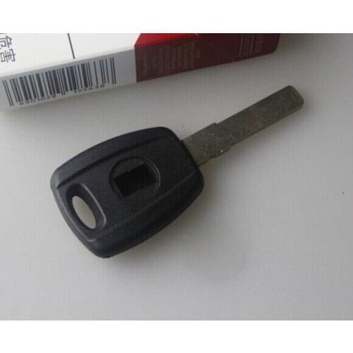 Transponder Key Shell Case For Fiat ( Can Install chip )With SIP22 Uncut Blade Fob Key Cover 5PCS/lot