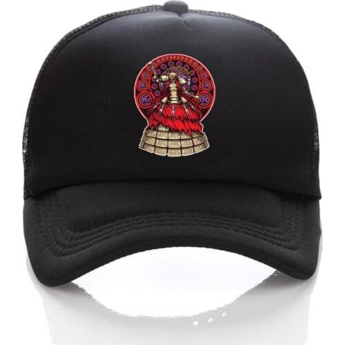 Anime NieR Automata hat YoRHa Logo Cosplay Mesh CAP Toptee Black Baseball Hat adjusted snapback hat