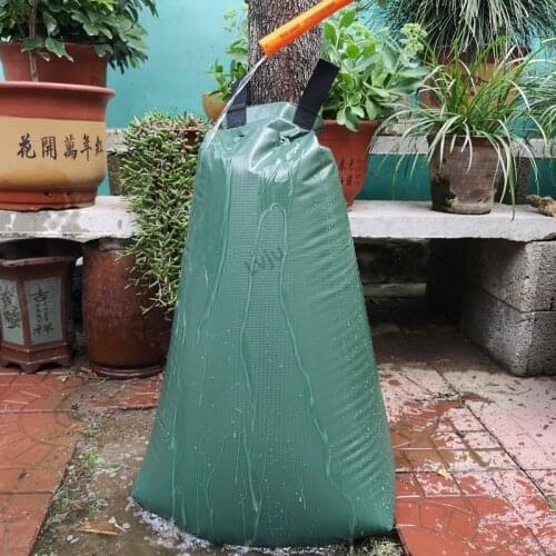 Lvju Tree Watering Bag Garden Tool Agricultural Reusable 20 Gallon Drip Irrigation Slow Release Tree Watering Bag