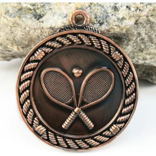 Tennis Match Medal Metal Competition Gold And Silver Bronze Club School Factory Sports Competition 2021