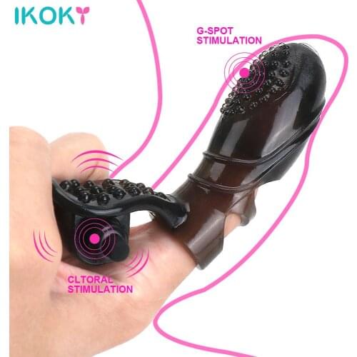 Mini Finger Vibrator G-spot Adult Sex Toys for Women Vibrating Massager Sex Products Clitoris Stimulator Vagina Stimulation
