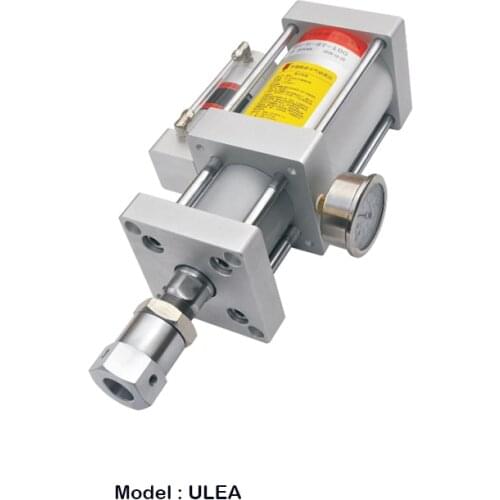Free shipping Model : ULEA-63-10E-1T 1T output pressure direct power stroke air hydraulic cylinder with 10 mm power stroke
