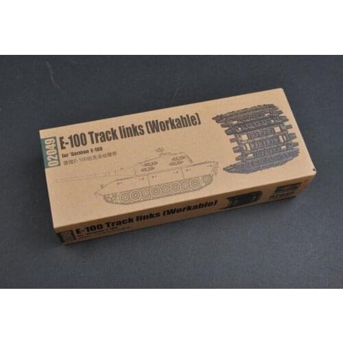Trumpeter Model 02049 1/35 E-100 Track links (Workable) Model Kit