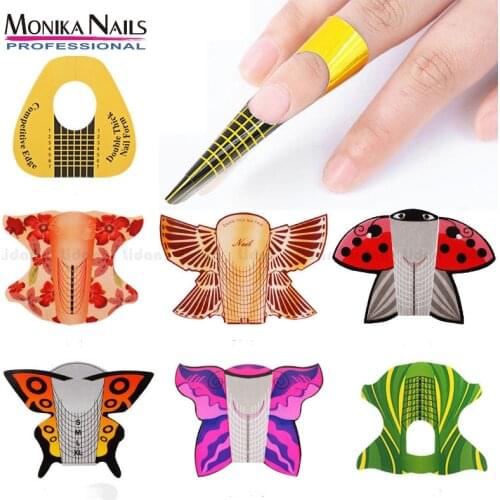 Monika Nails Professional Disposable Nail Forms
