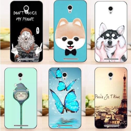 Soft New Protective Case For MTC Smart Start 3 Floral Tower Fashion Cover for MTC Smart Start 3 Top Quality