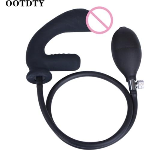 Super Large Inflatable Big Butt Plug Pump Anal Dilator Massager Expandable No Vibrator Anal Balls Sex Toys for Women Man Gay