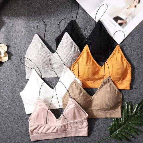 OIONINOS 6 Colors Women Lingerie Wireless Bras Female Underwear Strapless Tube Top Summer Sleep Bra Slim Sexy Solid Underwear