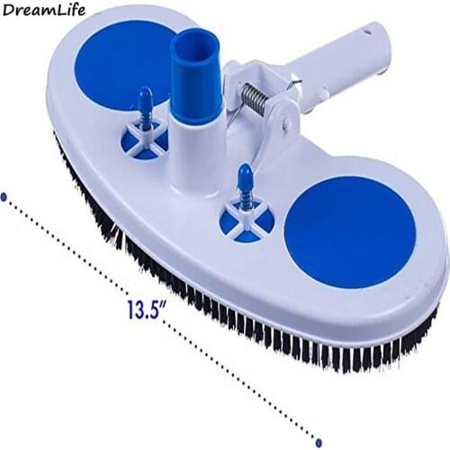 Swimming Pool Vacuum Cleaner Suction Head Pool Bottom Pool Wall Underwater Vacuum Cleaner Tool with Brush Cleaning Tools New