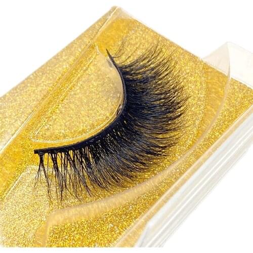 5D Mink Eyelash Handmade Durable For 10 Times 18mm Natural Long Dramatic Eyelash Extension Work Date Winged Taperd