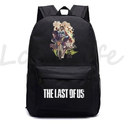 New The Last of Us Part 2 backpack Students School Bags anime new pattern rucksack Children Daily Backpack Adults Travel Bags