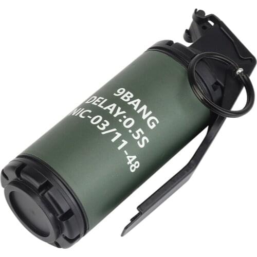 Tactical Smoke Bomb Simulation Model Hollow Can Be Filled Adapt To MOLLE System ABS Military Airsoft Shooting Accessories