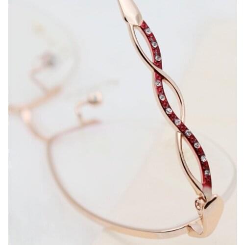 Titanium Eyewear Women Clear Eyeglasses Transparent Fashion Lady Eye Glasses Frames New Spectacles Fill Prescription