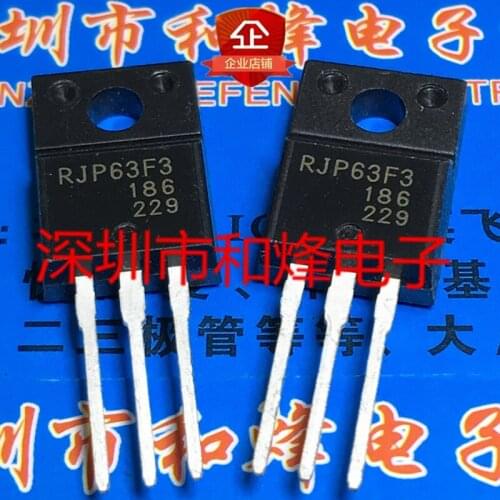 10PCS RJP63F3 TO-220F 630V 40A 100% New&original