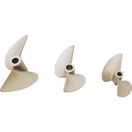 Stainless Alloy 2-blades Propeller D34/44mm for DIY RC Boats Parts