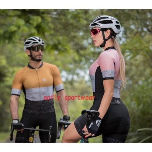 2020 kafitt Couple cycling wear short Sleeve cycling Triathlon suit clothes Cycling Skinsuit set Maillot Ropa Ciclismo summer