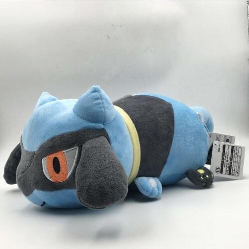 Anime Games Pokemon series 30CM Lucario pillow plush toy stuffed toys Soft pillow A birthday present for children