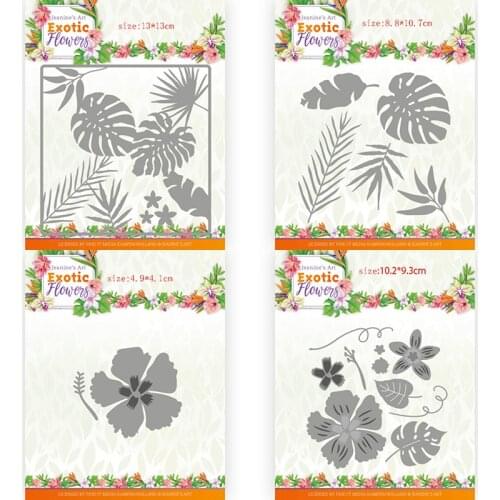 CH 2021 New Arrival Leaves Metal cutting dies stencil Greeting Card Decoration DIY Scrapbooking Scrapbook Paper Photo Album