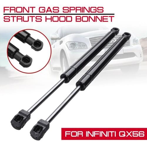 For Infiniti QX56 Car Front Engine Hood Lift Supports Props Rod Arm Gas Springs Shocks Strut