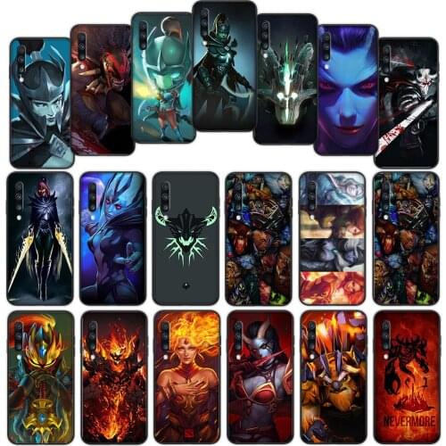 Dota 2 Shadow Fiend Soft Cover Case for Samsung Galaxy Note 10 20 Ultra S10 Plus S10e Lite